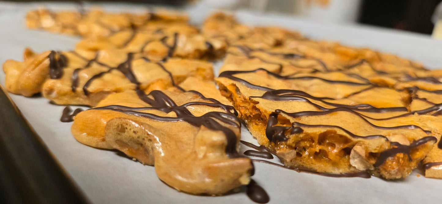 Chocolate Drizzle Brittle